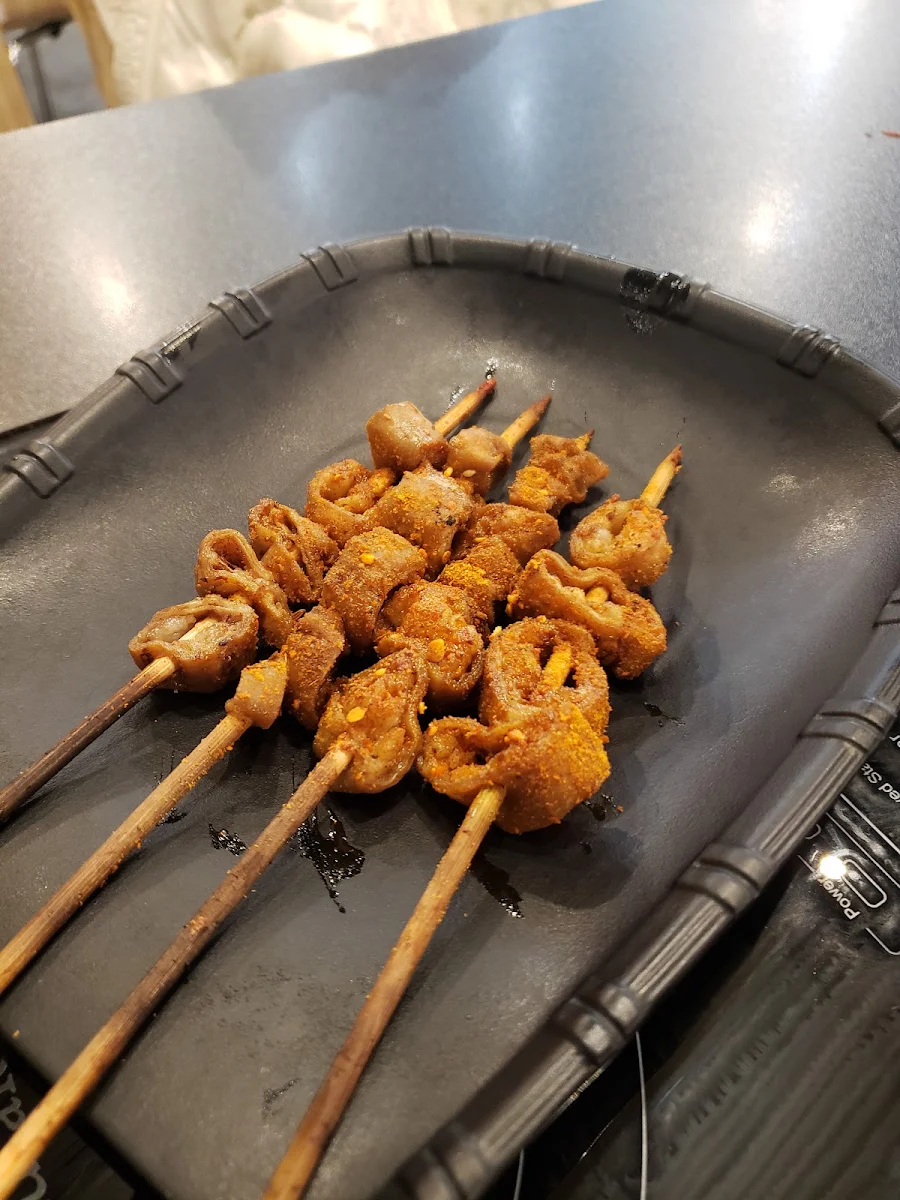 Grilled Chicken Gizzard 4 pcs 烤鸡胗, MR. PANDA BBQ